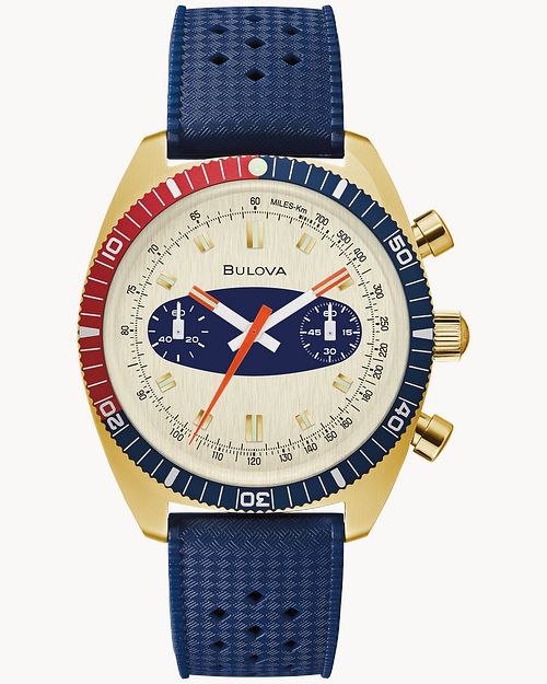 Dial Silicone Strap Chronograph A 98A256 | Bulova Dial Silicone Strap Chronograph A 98A256 | Bulova